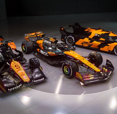 McLaren's "Triple Crown" Competitors.