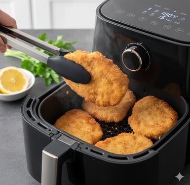 Schnitzel im Airfryer