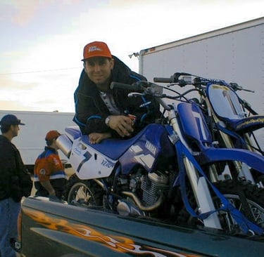 Jeremy McGrath's YZ/XR120 built by Dave Miller