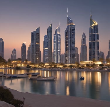 A beautiful landscape view from a high-end residential property.
