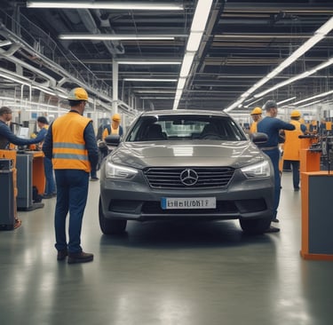 A close-up image of safety workwear showcasing its durability and design.