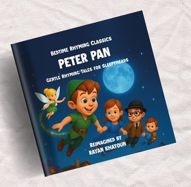 a book with peter pan by rayan khatoun