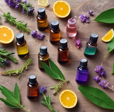 Soft sunlight filtering through green foliage outdoors