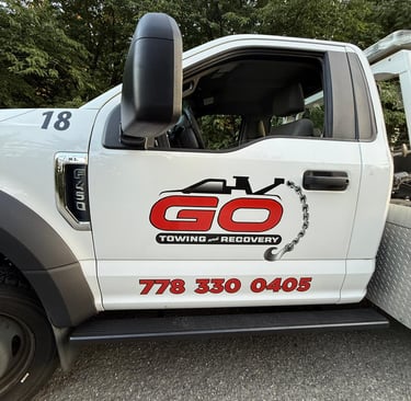 Tow truck in Surrey BC