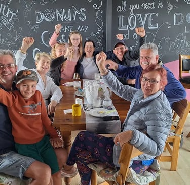 Our German Café on the Jetty in Swakopmund.