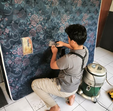 jasa cuci springbed no 1 di surabaya