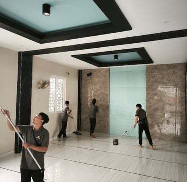 jasa bersih sawang atau sarang laba laba di surabaya sidoarjo gresik