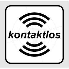 Symbol kontaktlose Zahlung