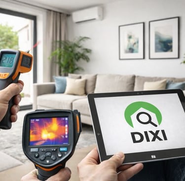 Diagnostic de performance énergétique DPE réalisé par DIXI