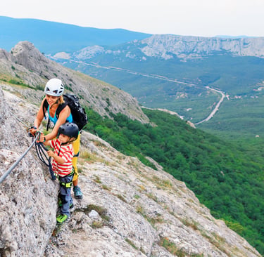 via-ferrata-enfant-isère