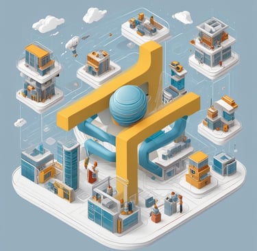 a jar of jelly beans sitting on a table