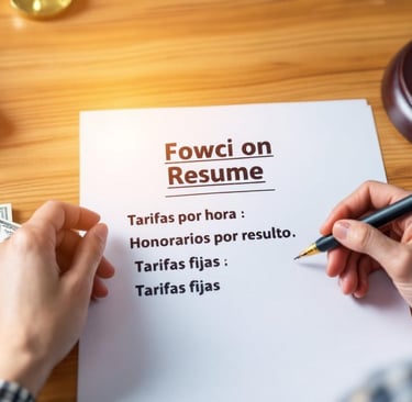 a person holding a pen and writing a resume