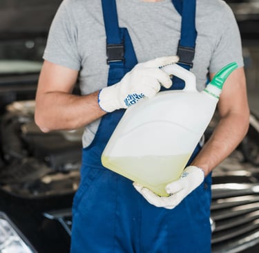 Cambio de liquidos de vehiculo