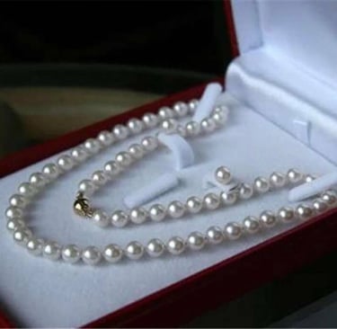 White Akoya Pearl Jewellery The Star of David