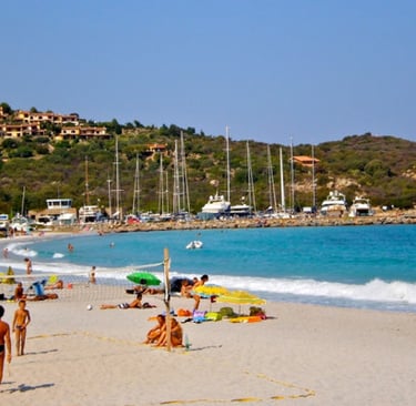 spiaggia a san teodoro - Porto Ottiolu - animazione in spiaggia per i bambini - sardiniagateway.it 
