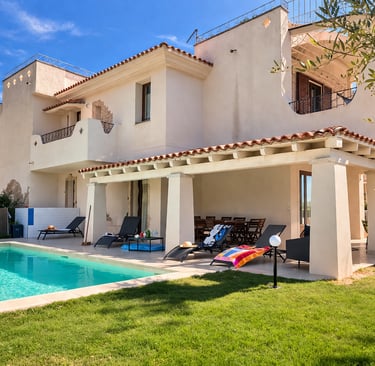 Villa con piscina privata a San Teodoro