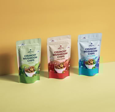Forestly Shiitake Chips mushroom snack 