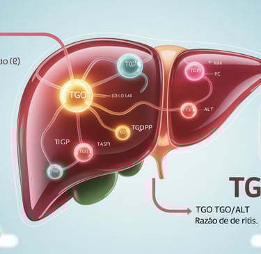 Fígado/TGO/TGP e Relação de Rits