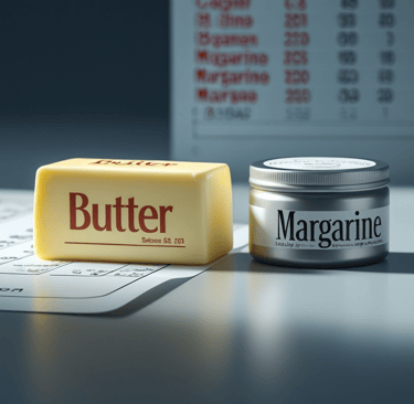 Manteiga ou Margarina qual altera mais o lipidograma