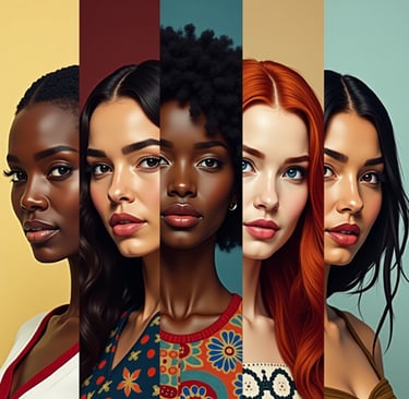 Mulheres de Diferentes Raças