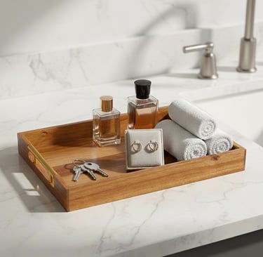 Snazzora decorative serving tray