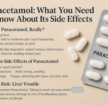 Tylenol or Paracetamol side effects