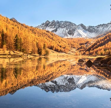 Un magnifique paysage des Hautes Alpes photographié durant un stage photo