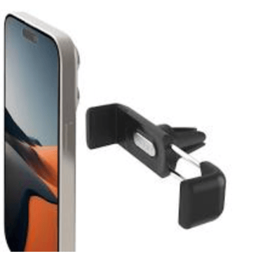 a phone holder with a phone in it