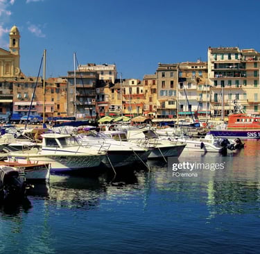 Le vieux port de Bastia 
