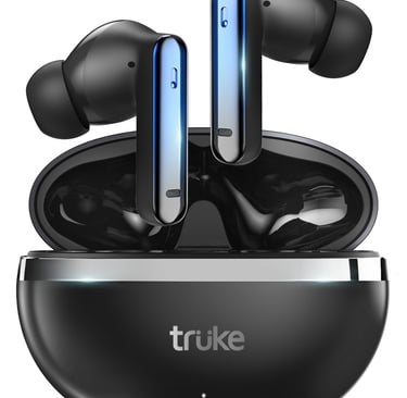Truke Buds Q1 Lite Wireless Earbuds with charging case