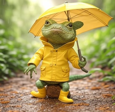 Voyage France Guadeloupe LAIzard pluie