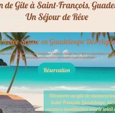 screen chezclaudia voyage france guadeloupe