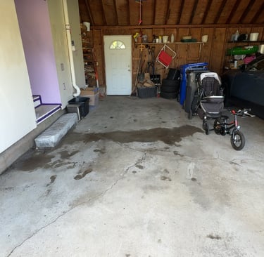 Garage cleanout in Gill MA clearing storage and clutter