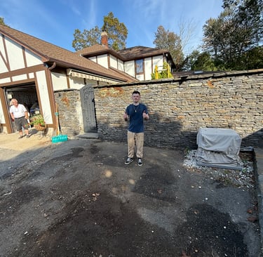 Basement junk removal project in Conway MA