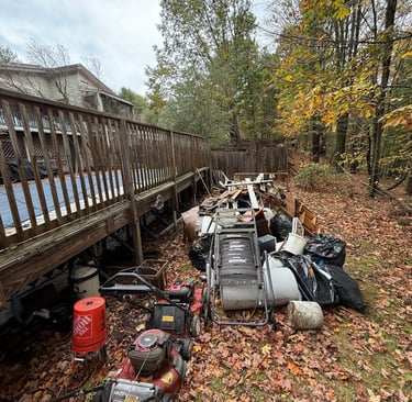Full house junk removal in Deerfield MA