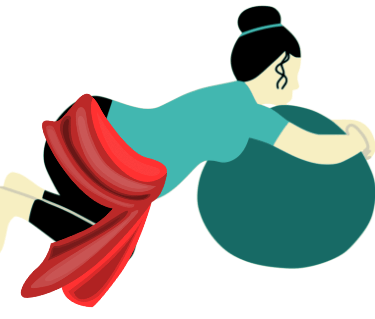 rebozo shaking the apples pregnancy