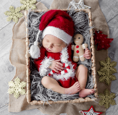 Christmas with a newborn