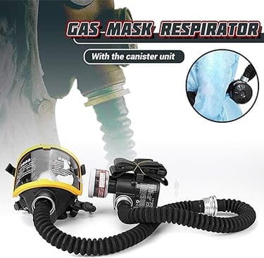Air fed system chemical mask - Rosie Dazzlers Mobile Auto Detailing