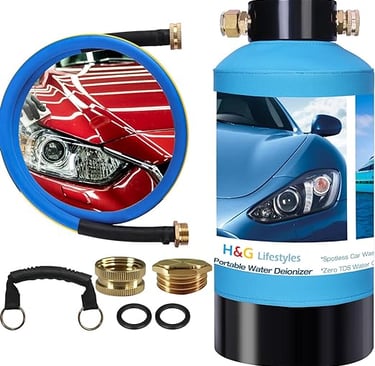 H & G Lifestyles Portable water Deionizer - Rosie Dazzlers Mobile Auto Detailing