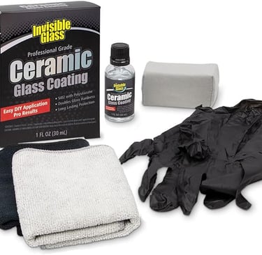 Invisible Glass Ceramic Glass coating - Rosie Dazzlers Mobile Auto Detailing