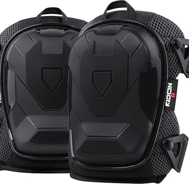 NoCry Professional Construction Knee Pads for Men and Women with Non Slip Heavy Duty Cap and Ankle S