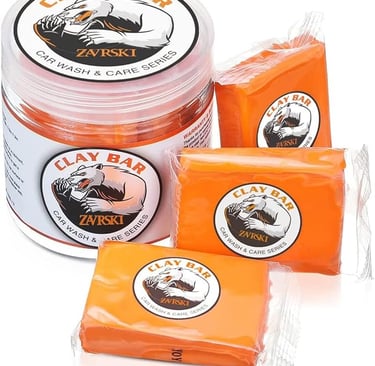 Zavrski Car Clay Bar 3 Pack 100g Auto Detailing Clay Bar Premium Grade Clay Bar Cleaner Washing Supp
