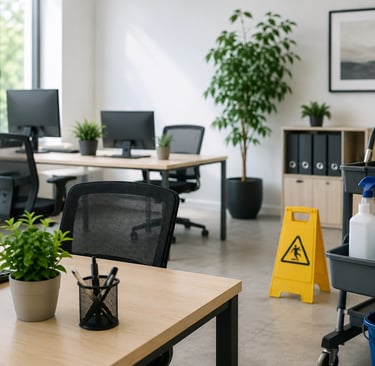 How office cleaning supports staff wellbeing and productivity