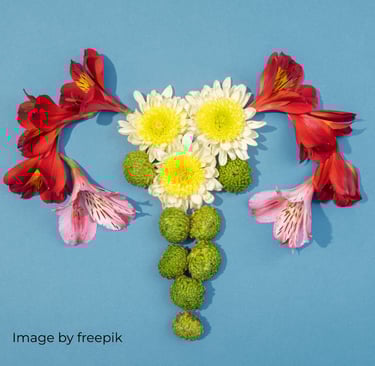 a flower arrangement of flowers in the shape of a vagina