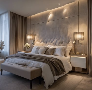 Bright living room with light for better sleep