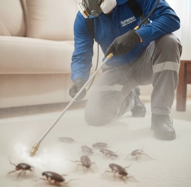 dedetização contra baratas