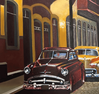 Setembro Amarelo, óleo sobre tela, 1,0 x 1,0 m