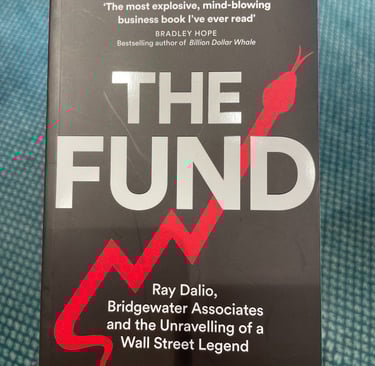 a book cover of the book the fund
