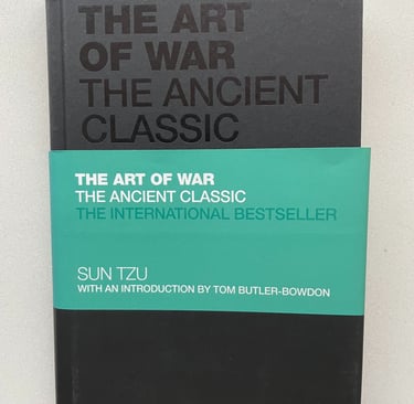a book cover of The art of war