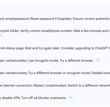 Table 2: Common Login/Sign-Up Issues & Quick Fixes